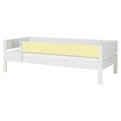 Amon Enkeltseng med sengehest - Sunny Yellow