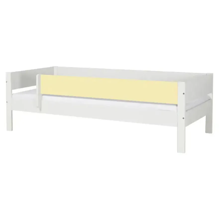Amon Enkeltseng med sengehest - Sunny Yellow