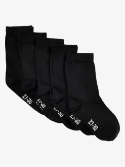 Ankel sokker -solid (5-pack) - Black