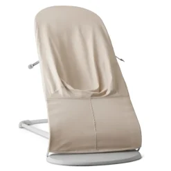 BabyBjörn Skråstol Balance Soft - Tri-Fabric - Lys Beige