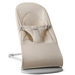 BabyBjörn Skråstol Balance Soft - Tri-Fabric - Lys Beige