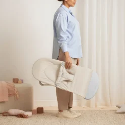 BabyBjörn Skråstol Balance Soft - Tri-Fabric - Lys Beige