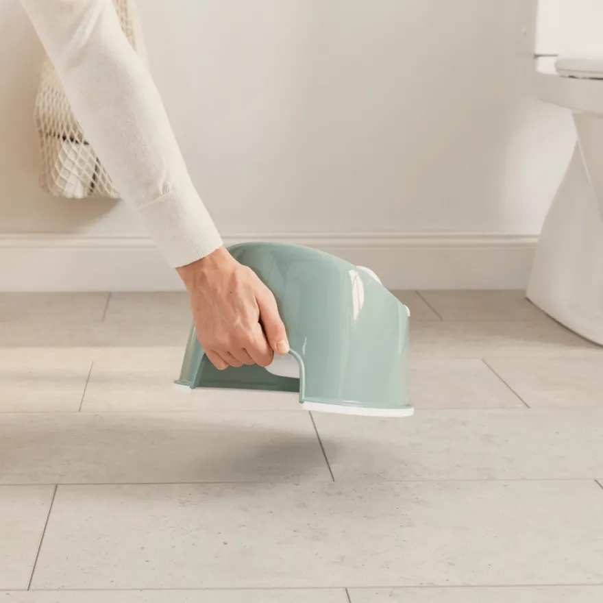 BabyBjörn Smart Potte - Grågrøn/Hvid