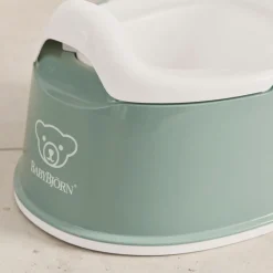 BabyBjörn Smart Potte - Grågrøn/Hvid