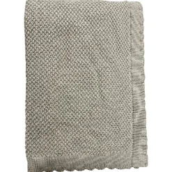 Baby plaid - bomuld strikket Imp. 457 - mos grøn