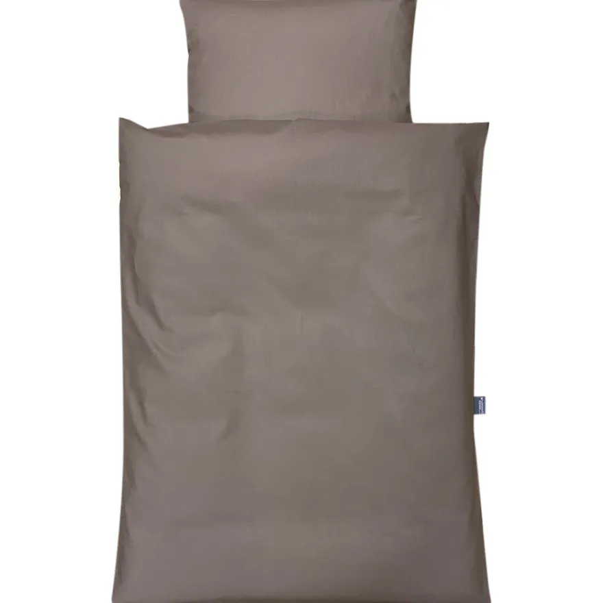 Baby sengelinned, dess. 1270 ensfarvet TAUPE/038