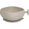 b.box Madskål med låg Silikone - Beige