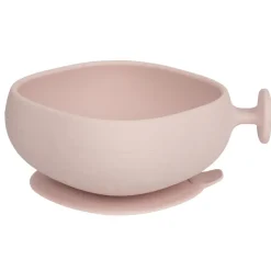 b.box Madskål med låg Silikone - Rosa