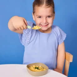 b.box Skål med sugefod, 2-pak - beige