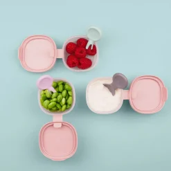 b.box Snackbox 3-pak - Rosa