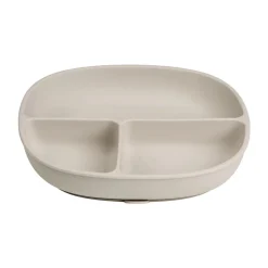 b.box Tallerken m/låg silikone - Beige