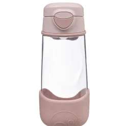 b.box Vandflaske med tud 450ml - Rosa
