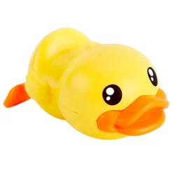 B.Duck Wind Up Bath Duck - Gul/Pink