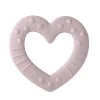 BIBS Baby Bitie Heart Pink Plum