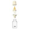 BIBS Baby Flaske Rund Latex 1 pack 150 ml Slow Flow Ivory