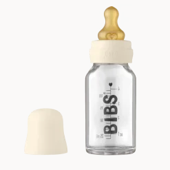 Bibs Glassutteflaske - Latex 110ml Ivory