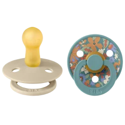 BIBS x Liberty 2 pak Colour June Blossom Latex Size 2 Vanilla Hush Mix