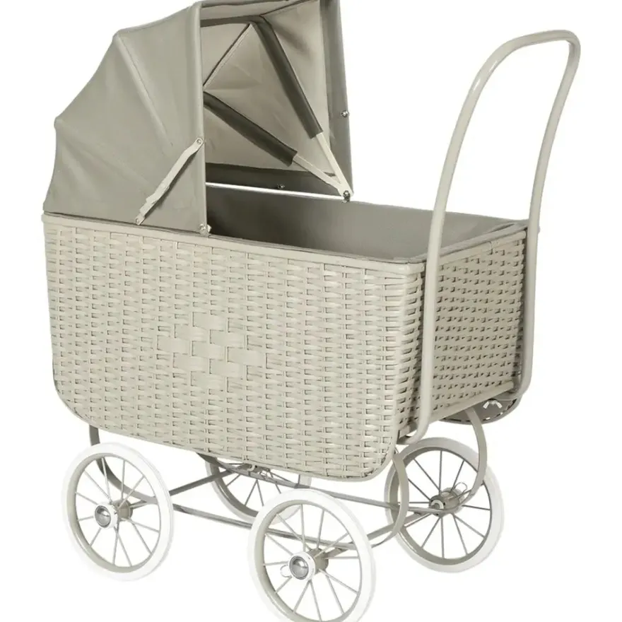 By Astrup Retro Dukkevogn - Grå