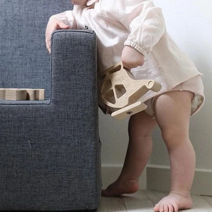 by KlipKlap Kids Chair XL - Flere Farver