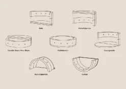 by KlipKlap Play Fold - Circle - Flere Farver