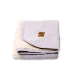 Cloby Teddy Blanket - Grå