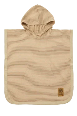 Cloby UV Poncho 1-3 år - Sandy Beach/Ginger Spice