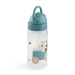 Done by Deer Drikkedunk m/ sugerør Tiny farm Blå 350 ml