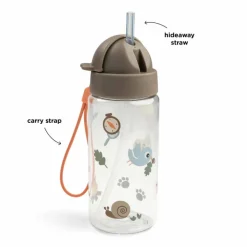 Done by Deer Drikkedunk m/sugerør Tiny trails 350 ml - sand