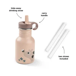 Done by Deer Flaske rustfrit stål Tiny farm Pudder 350 ml