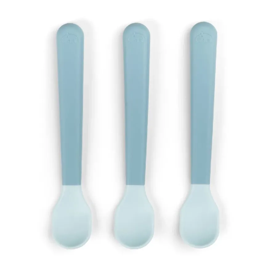 Done By Deer Foodie easy - grip babyske 3 - pak Blå