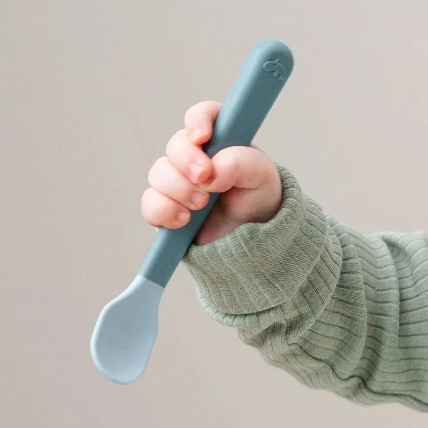 Done By Deer Foodie easy - grip babyske 3 - pak Blå