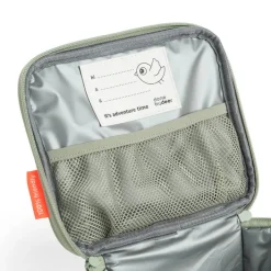 Done by Deer Lille termotaske Tiny trails 2,8L - grøn