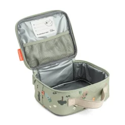 Done by Deer Lille termotaske Tiny trails 2,8L - grøn