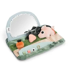 Done By Deer Tummy time sensorisk spejl Tiny farm Farvemix