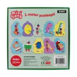 DR Børste 1 meter Puslespil - 10 pcs