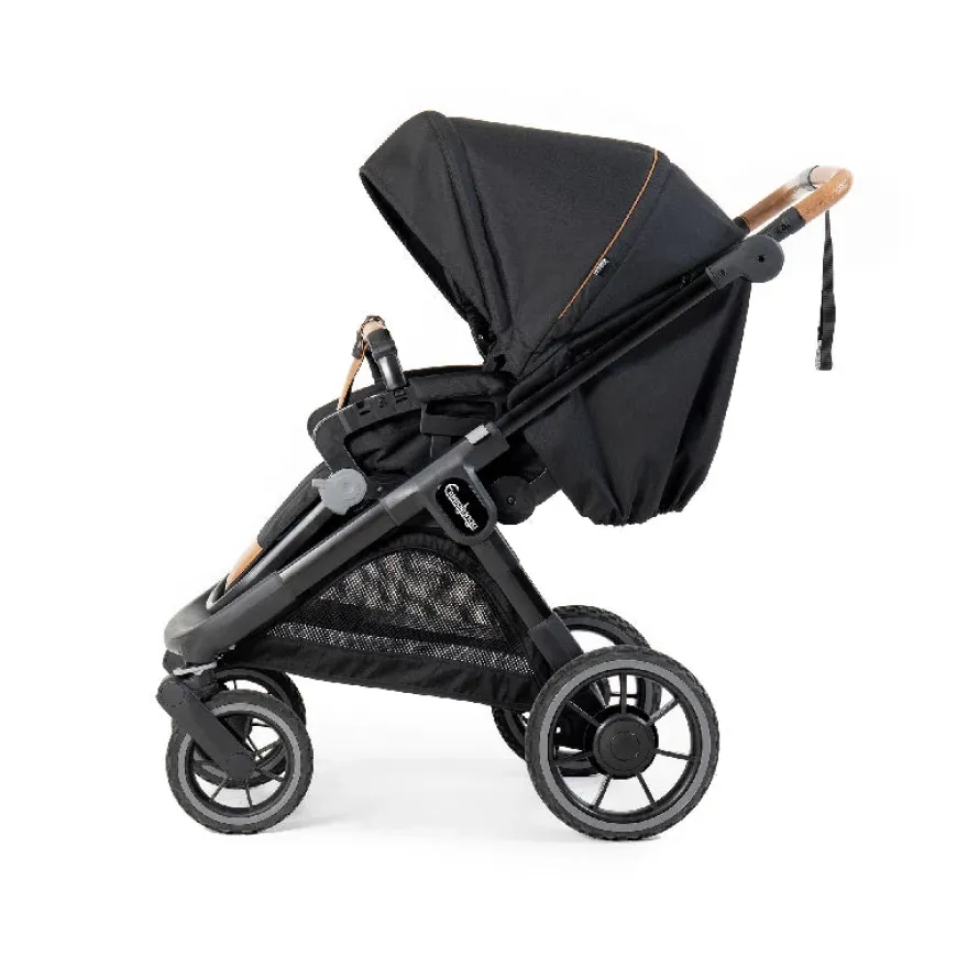 Emmaljunga SENTO MAX Flat Combi - Outdoor Black