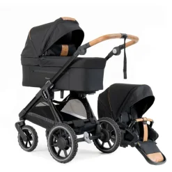 Emmaljunga SENTO PRO Flat Combi - Outdoor Black