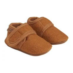 En Fant Baby Uld Sutsko - Leather Brown