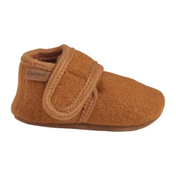 En Fant Baby Uld Sutsko - Leather Brown
