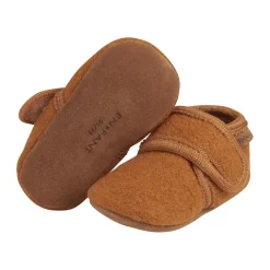 En Fant Baby Uld Sutsko - Leather Brown