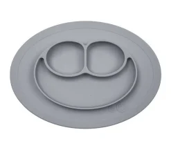 Ezpz dækkeserviet - Happy Mini Mat - Grå