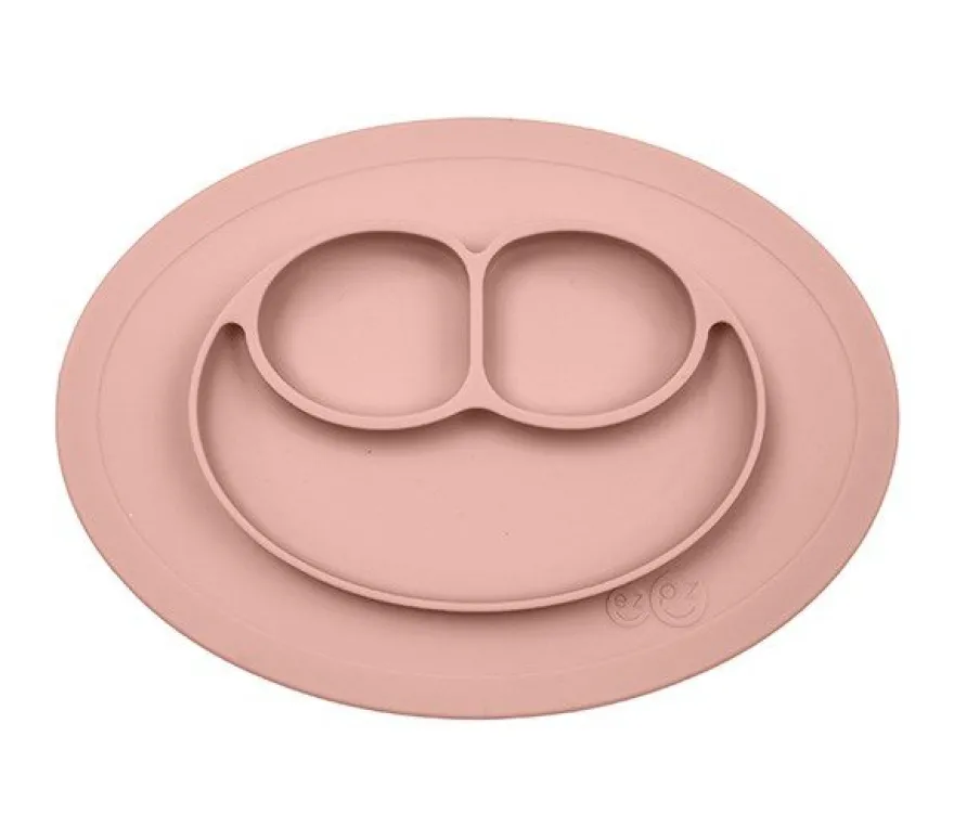 Ezpz dækkeserviet - Happy Mini Mat - Støvet Rosa