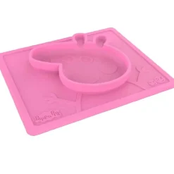 Ezpz Gurli Gris spisemåtte pink