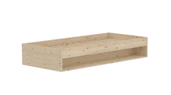 Flexa Grow gulvseng med hylde - 94,6x204cm