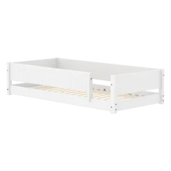 Flexa Montessori seng 90x200cm - massive sider og sengehest (massiv)