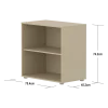 Flexa Saga Reol 74x75,5x45 Sand