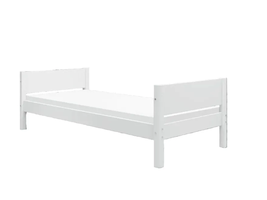 FLEXA WHITE Enkeltseng 90x200 cm - Hvid