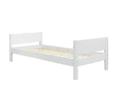 FLEXA WHITE Enkeltseng 90x200 cm - Hvid