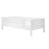 FLEXA WHITE Enkeltseng 90x200 cm m. dots sengehest - Hvid
