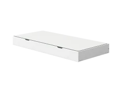 FLEXA WHITE/NOR Udtræksseng til enkelt seng 90 x 190 cm- Hvid